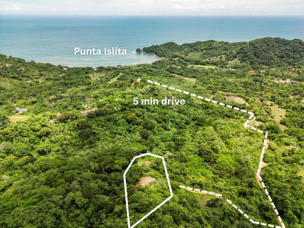 Lote Vista Lapa - 2.1 Acre Ocean View Lot: Countryside Home Construction Site For Sale in Playa Samara