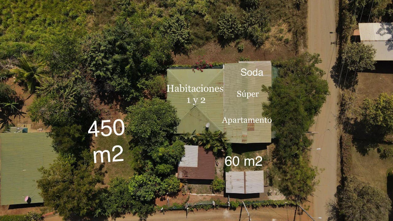 Commercial Property for Sale Investment with House Pueblo Nuevo Bejuco Guanacaste Costa Rica