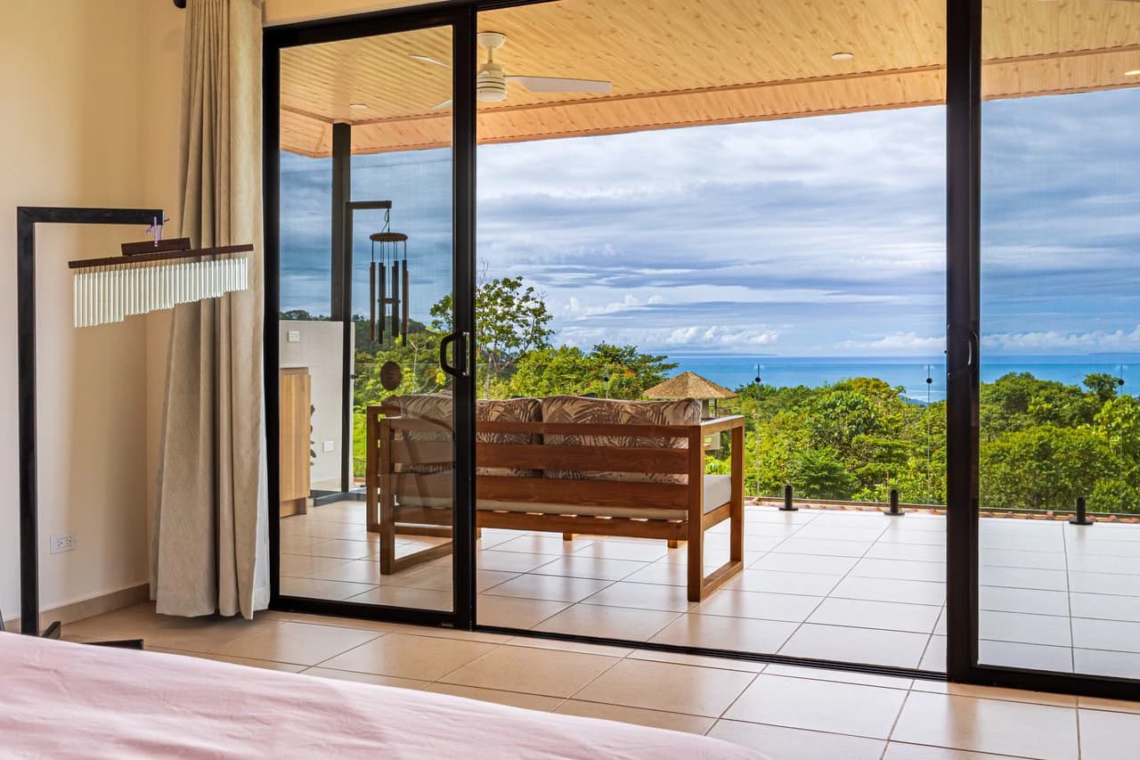 Ocean View Home with Cano Island And Whale Tail Views | San Josecito: Mountain House For Sale in Ojochal - photo 15