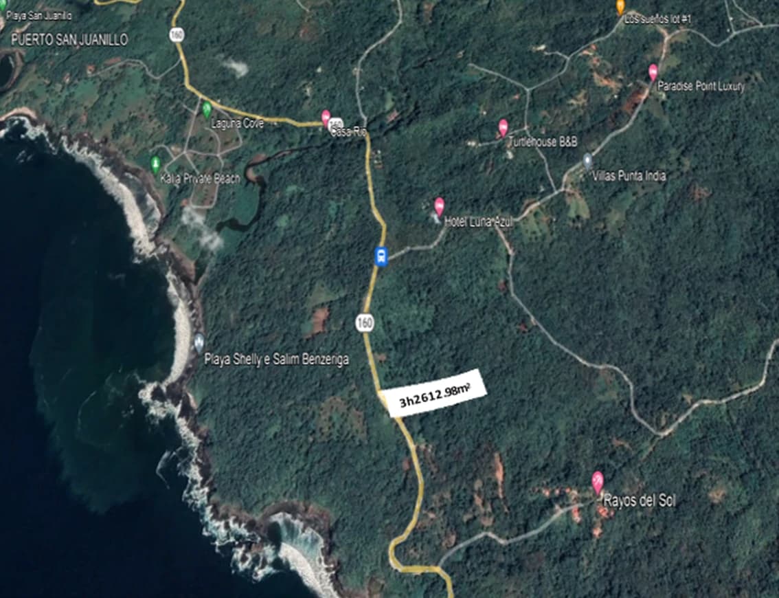.Beach Property for sale in San Juanillo, close to the coast