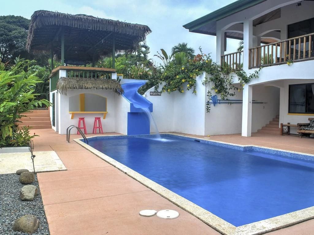 2.7 ACRES – 3 Bedroom Home With Great Mountain View, 2 Pools With Waterslide, 2 Wheel Drive Access!!!