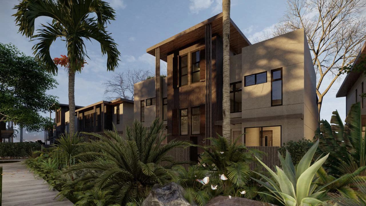 Townhouse B. FF10: Fabulous Pre-construction Townhouse with Pool in an Exclusive Community Near the Sea - photo 8