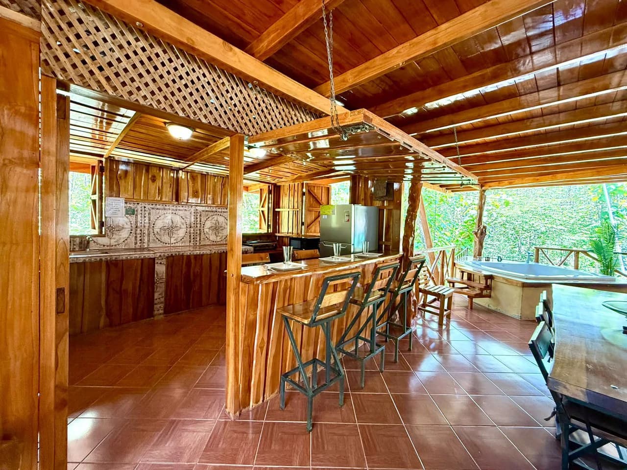 Cobano Jungle Lodge: Santa Fe de Cobano, Costa Rica Tropical Home with Guest House, Airbnb Potential & Jungle Privacy ONLY $249,000 USD! - photo 12