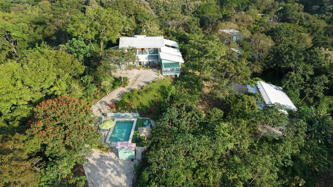 Casa Nube & Casa Cielo: Elegant Boutique Hilltop Estate With Two Homes, Saltwater Pool - ideal for families & rentals - minutes from Samara Beach - photo 2