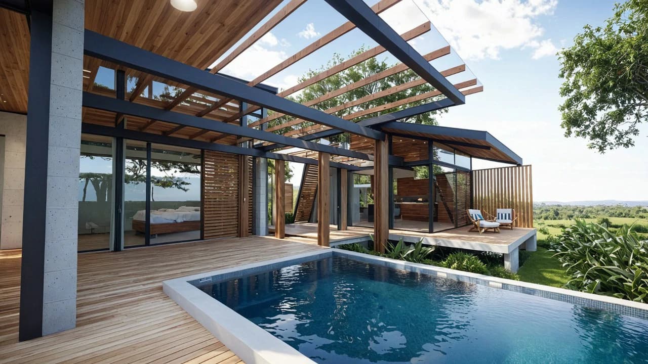ID 738: 3 Bd/3 ba - Modern Luxury Home in Paraiso Hills, Punta Uva - photo 17