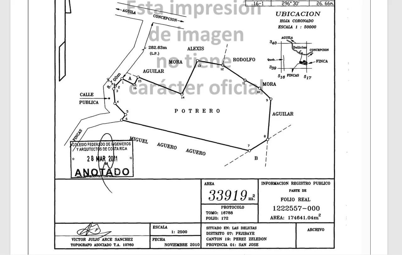 Spacious Lot For Sale In The Heart Of Pejibaye — Private Spring & Mountain Views - photo 2