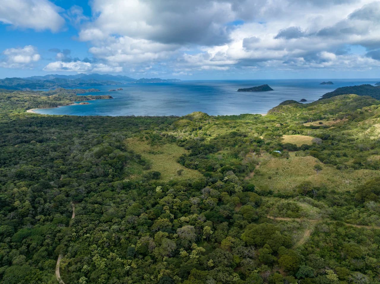 220 Acres Beachside Farm with Ocean View at Playa Junquillal in Guanacaste