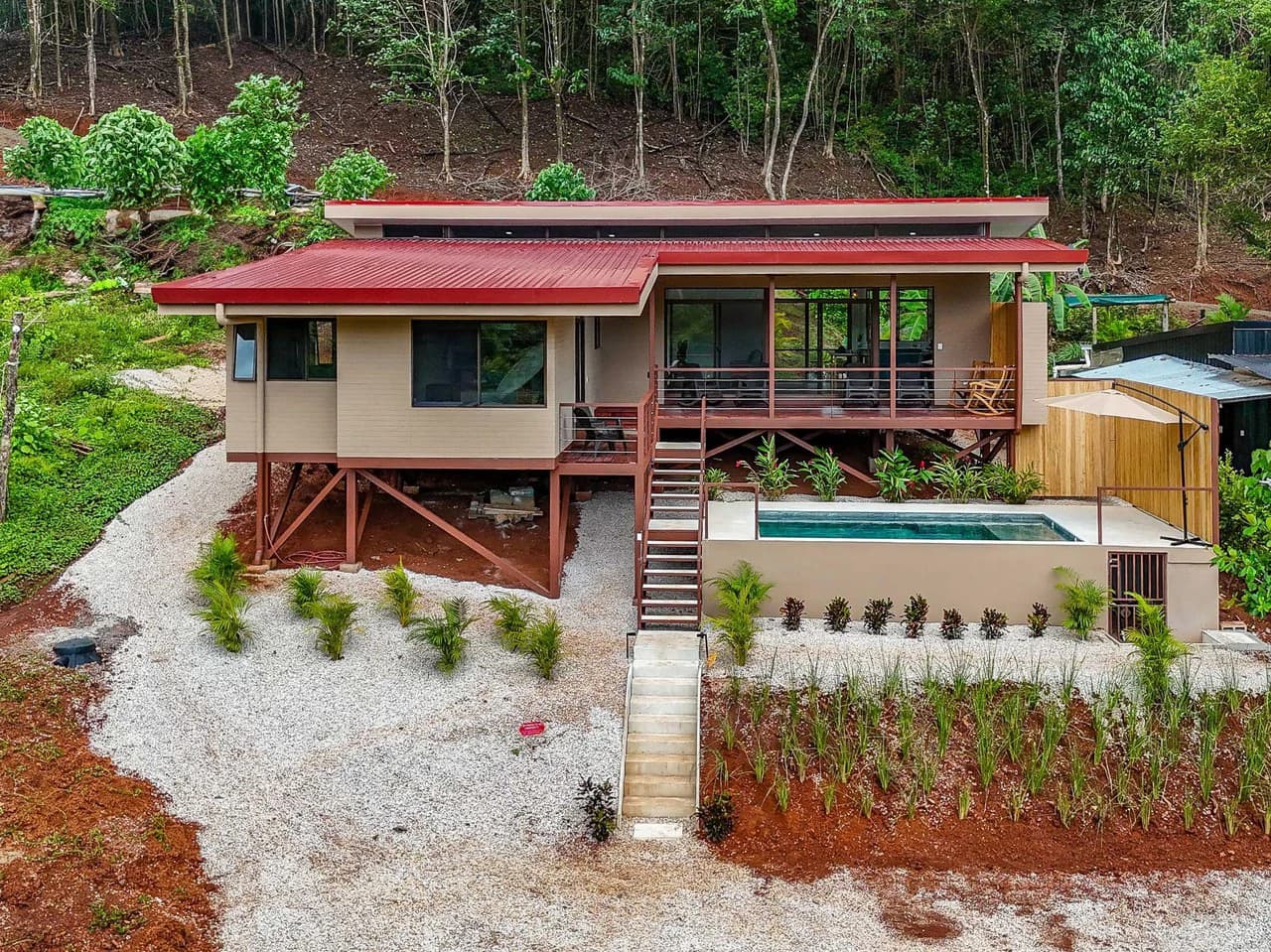 Casa Melina - Modern 3BR Mountain View Home: Mountain House For Sale in Playa Samara