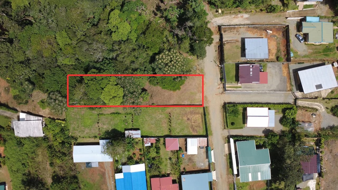 Home Construction Site For Sale in San Isidro del General
