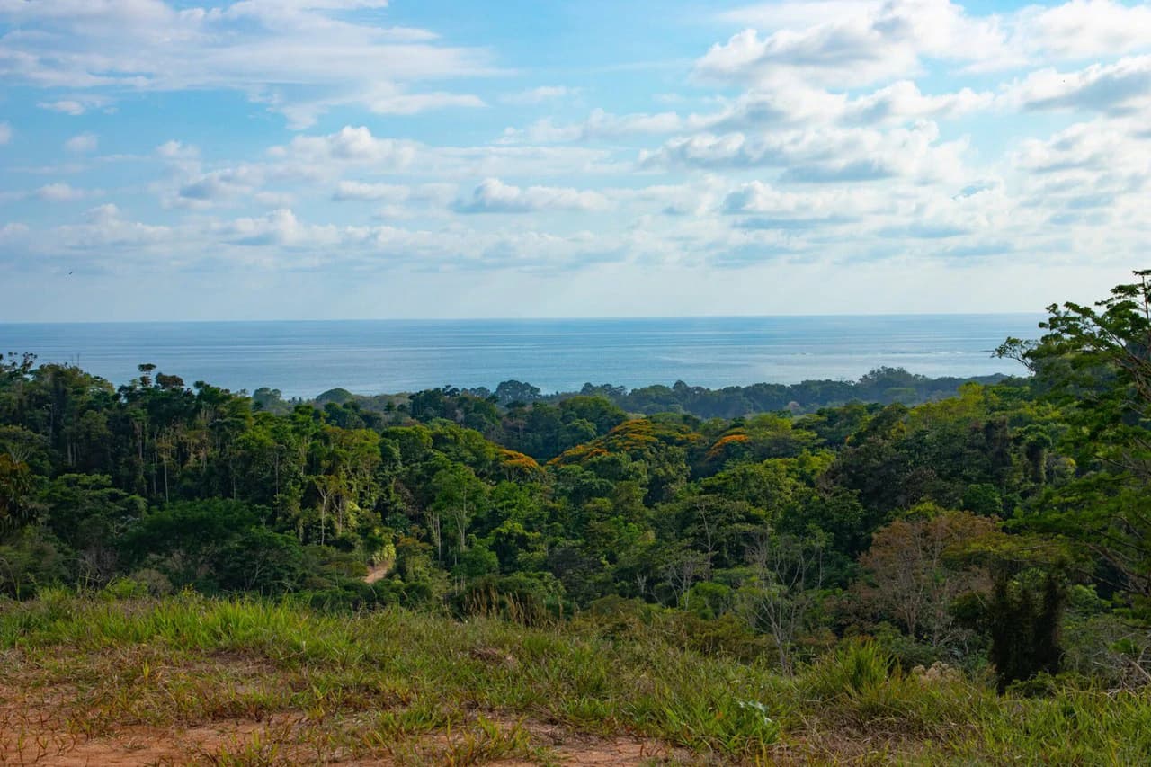 10 ACRES – Rare Ocean View Development Or Estate Property In Uvita – With Waterfall!!!