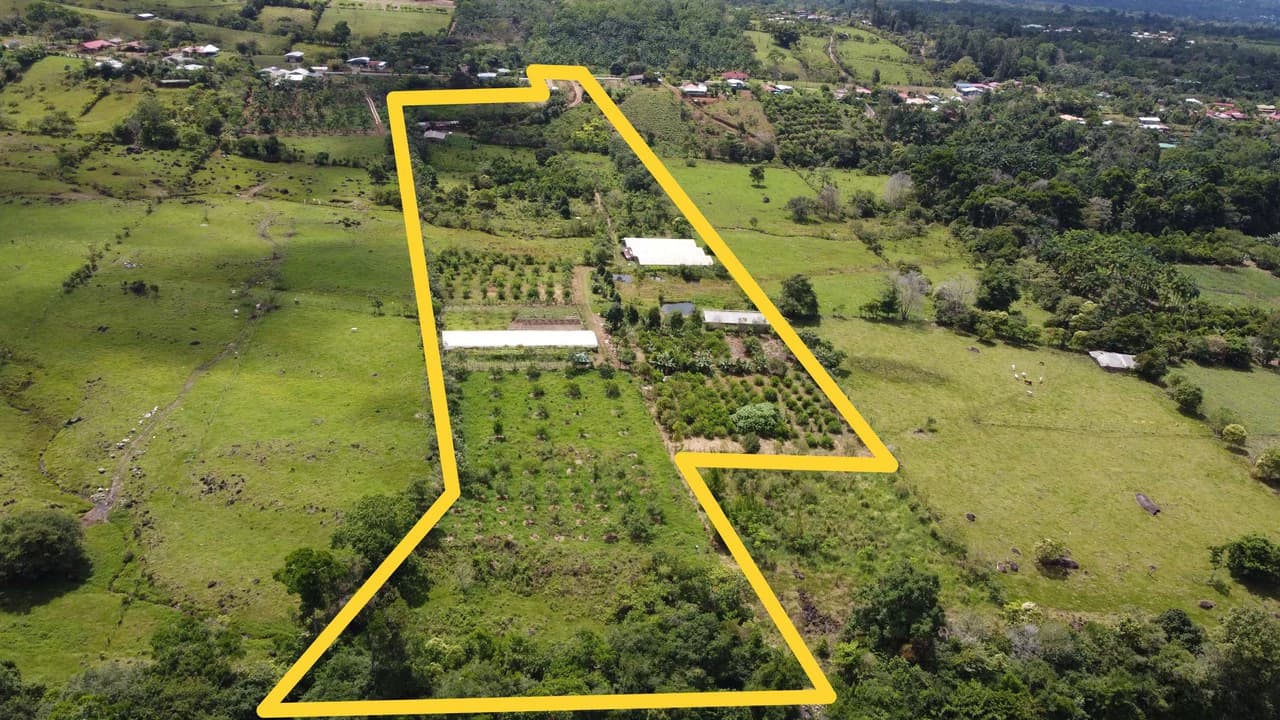 Se vende lote agrícola, en Cajón, Perez Zeledon.: Mountain Home Construction Site For Sale in Cajón
