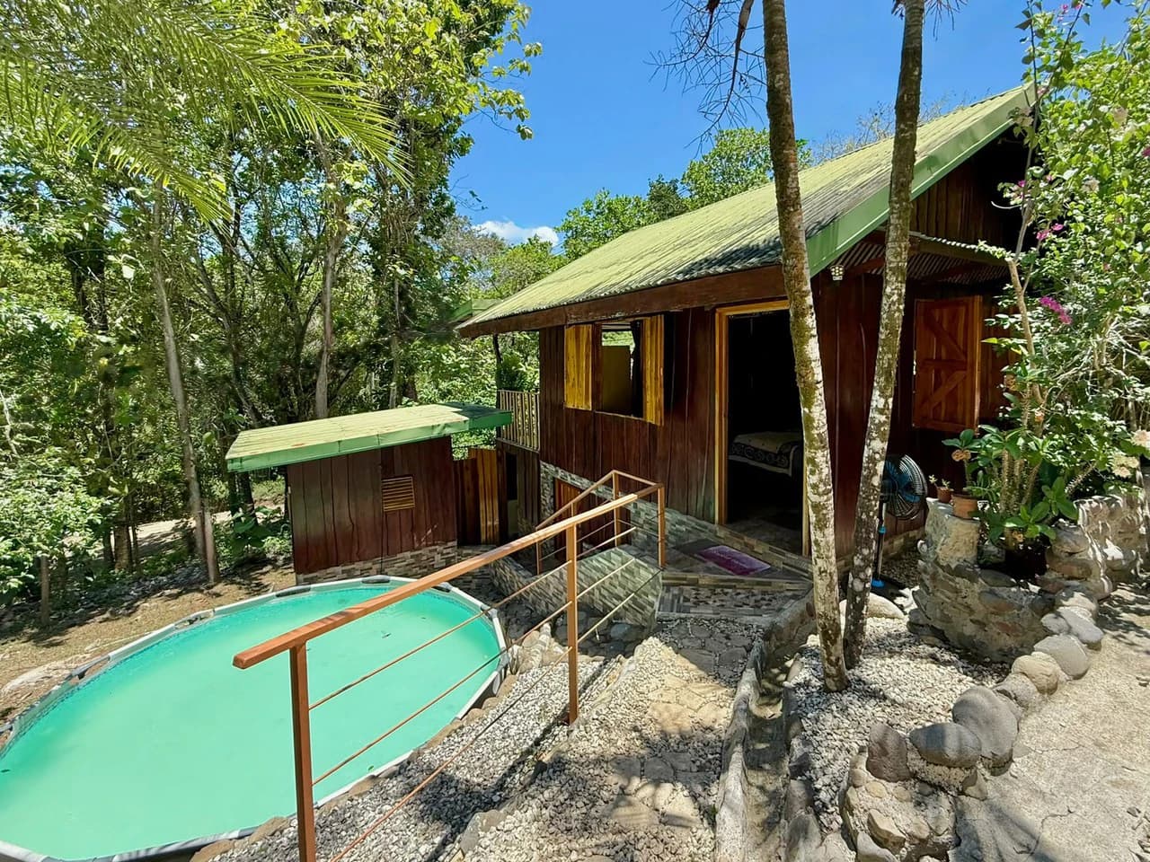 Cobano Jungle Lodge: Santa Fe de Cobano, Costa Rica Tropical Home with Guest House, Airbnb Potential & Jungle Privacy ONLY $249,000 USD! - photo 7