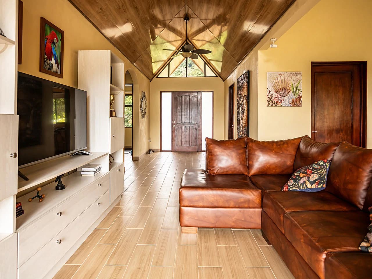 11.25 ACRES- 4 Bedrooms, Two Homes, Panoramic Ocean & Mountain Views With Stream, 30+ Fruit Trees, 40 Minutes to Quepos!!! - photo 22