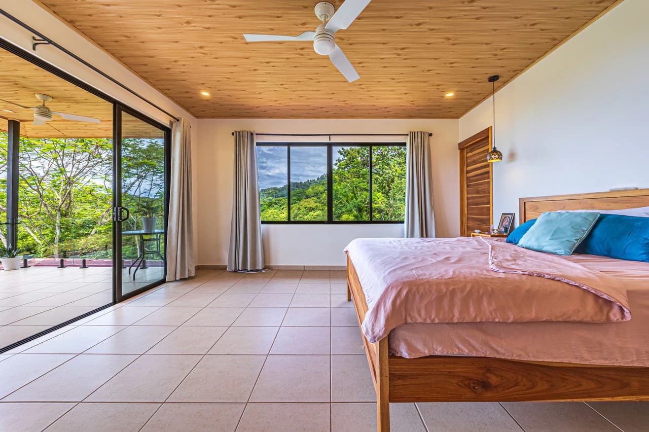 Ocean View Home with Cano Island And Whale Tail Views | San Josecito: Mountain House For Sale in Ojochal - photo 21