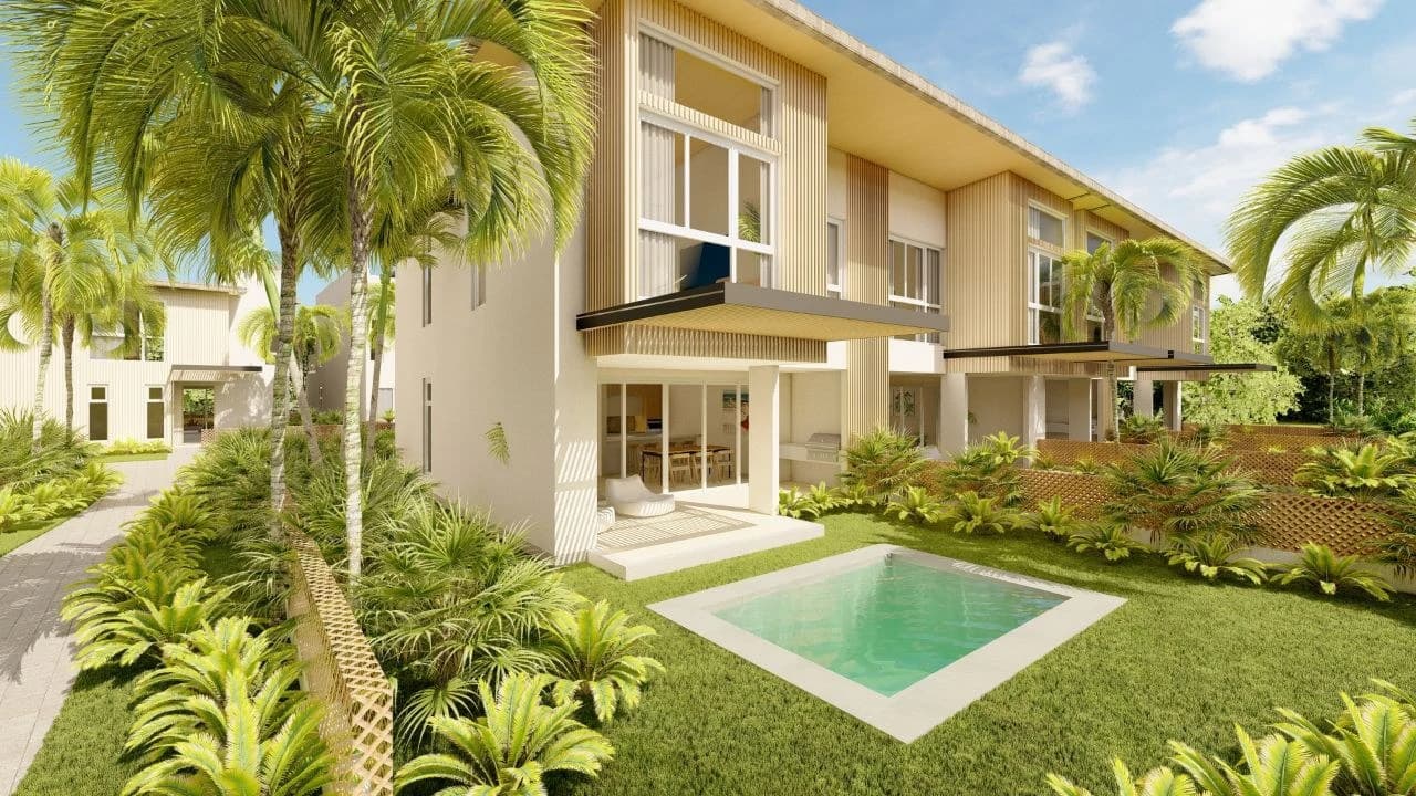 Townhouse B. FF17: Luxurious and spacious Pre-construction townhouse with pool - Within an exclusive community near the sea with a private lake! - photo 8