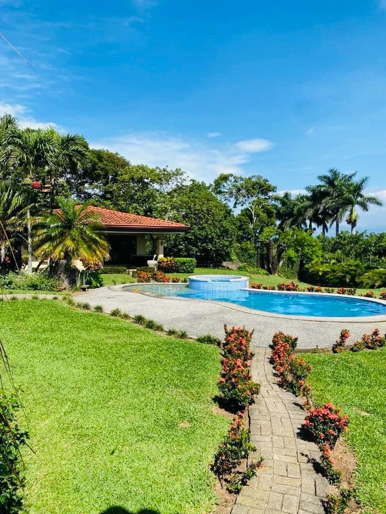For Sale Luxury Commercial House with Large Gardens in Brasil de Mora Ciudad Colón Costa Rica