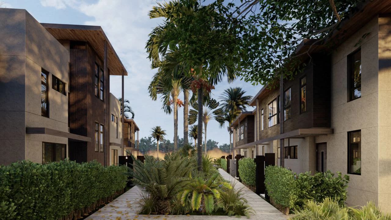 Townhouse B. FF10: Fabulous Pre-construction Townhouse with Pool in an Exclusive Community Near the Sea - photo 4