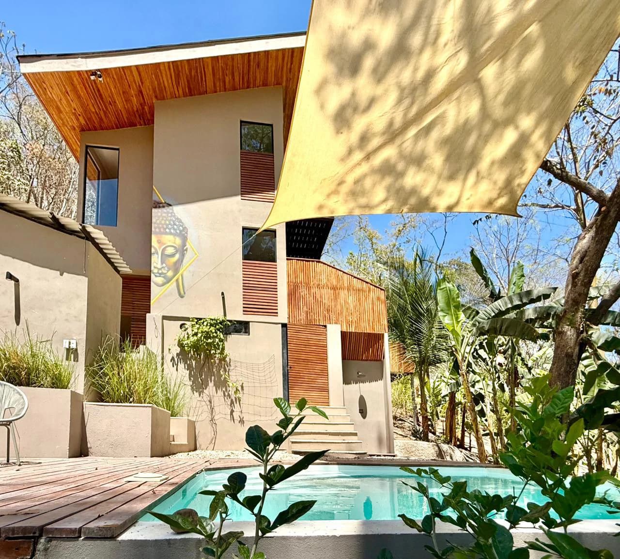 Casa Buddha (Casa Buda): Modern Tropical Home with Pool Near the Beach in Costa Rica $365,000