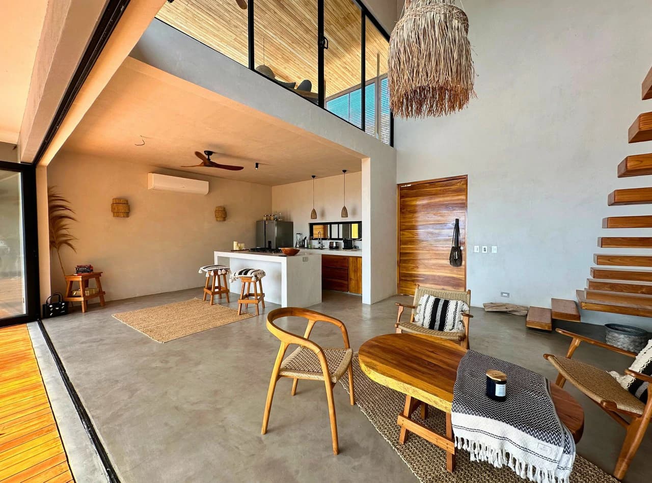 Private Hilltop Villa with Breathtaking Ocean Views in Santa Teresa: Modern Ocean View Villa with Guest house Bali-Inspired Design | Santa Teresa | $1.98M - photo 8