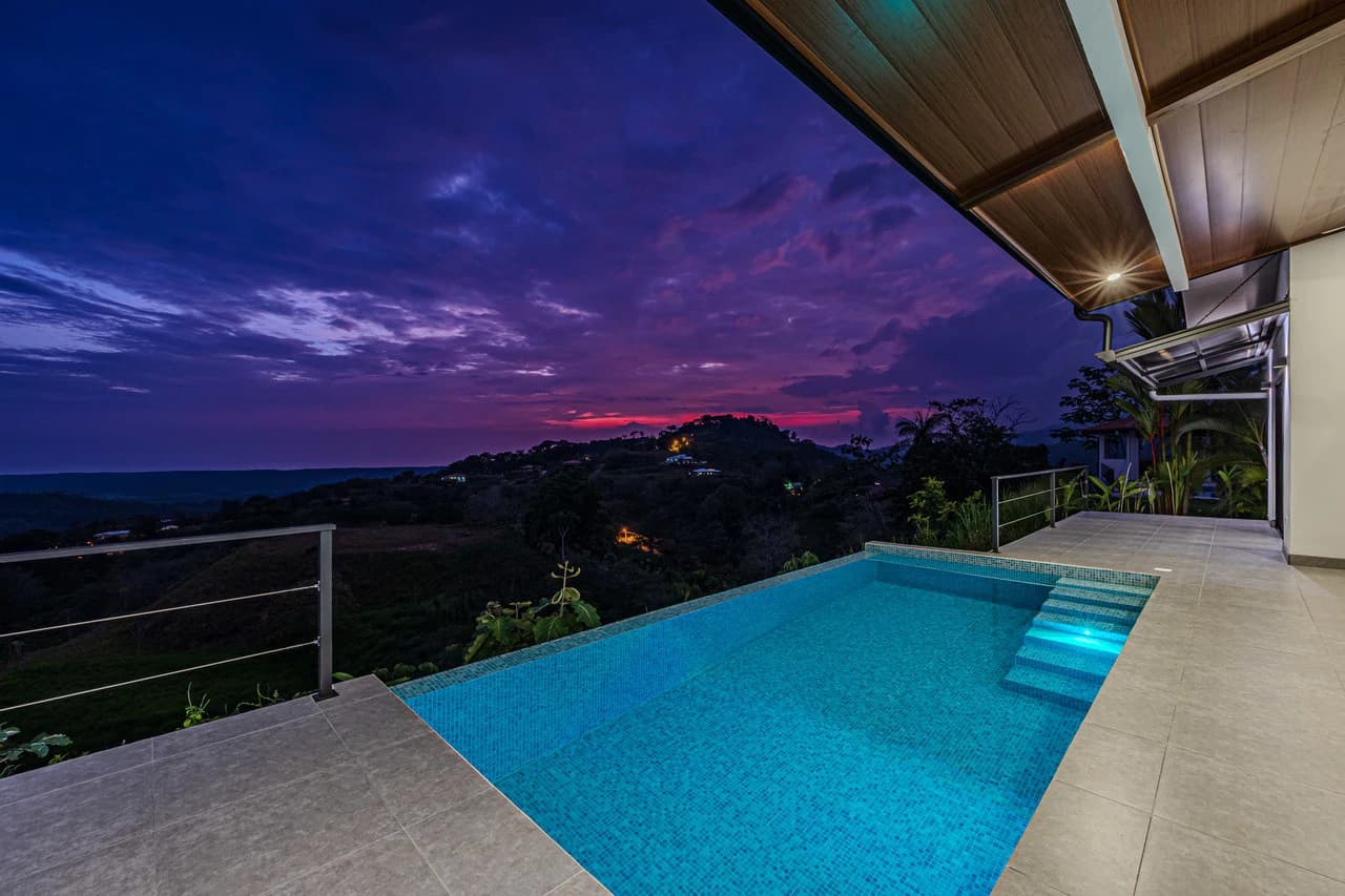 CHONTALES NEW VILLA WITH PANORAMIC OCEAN AND MOUNTAINS VIEWS: Mountain Villa For Sale in Ojochal - photo 53