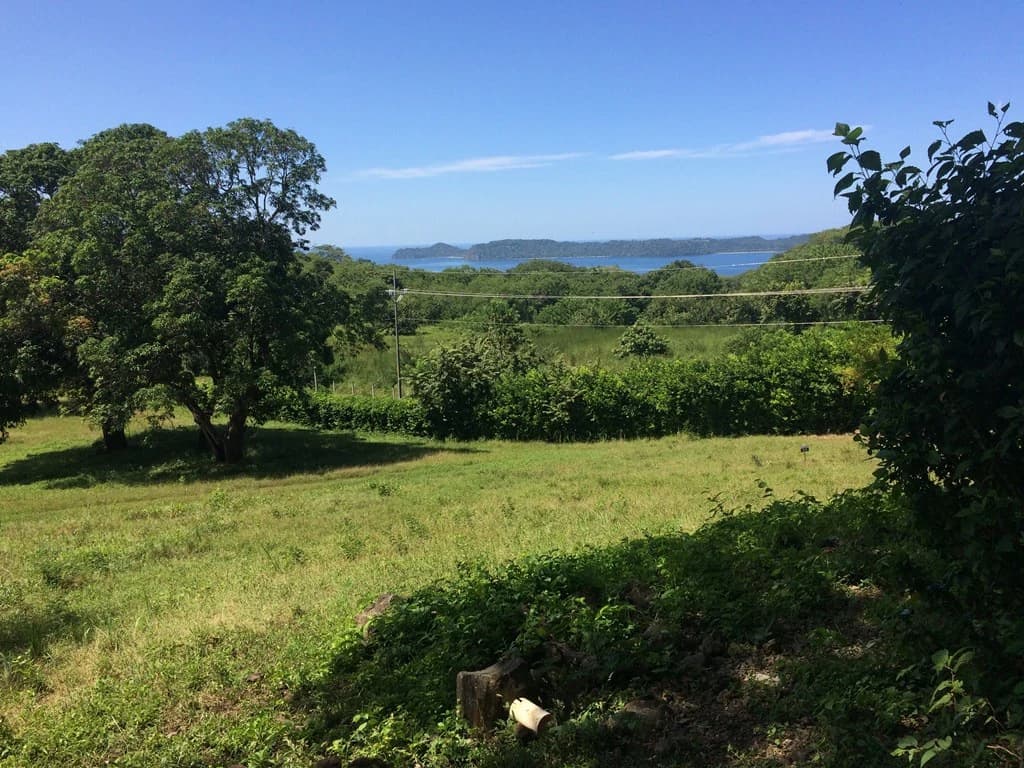Great Ocean, valley and garden view Lots for sale in a Private Gated Community in Peninsula Papagayo