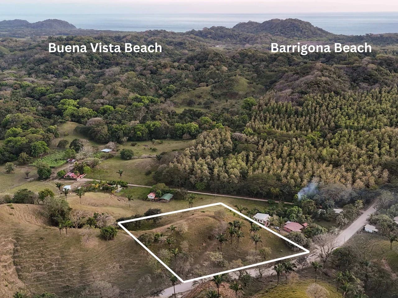 Lote Las Palmas - 1 Hectare lot a short distance to 3 beaches: Countryside Home Construction Site For Sale in Playa Samara - photo 6
