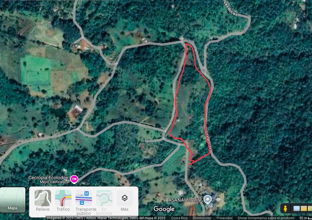 13.81-ACRE COSTA RICA MOUNTAIN PROPERTY | PANORAMIC SUNRISE-TO-SUNSET VIEWS + ELECTRICITY & PRIVATE WELL | NEAR LA FORTUNA — $195,000