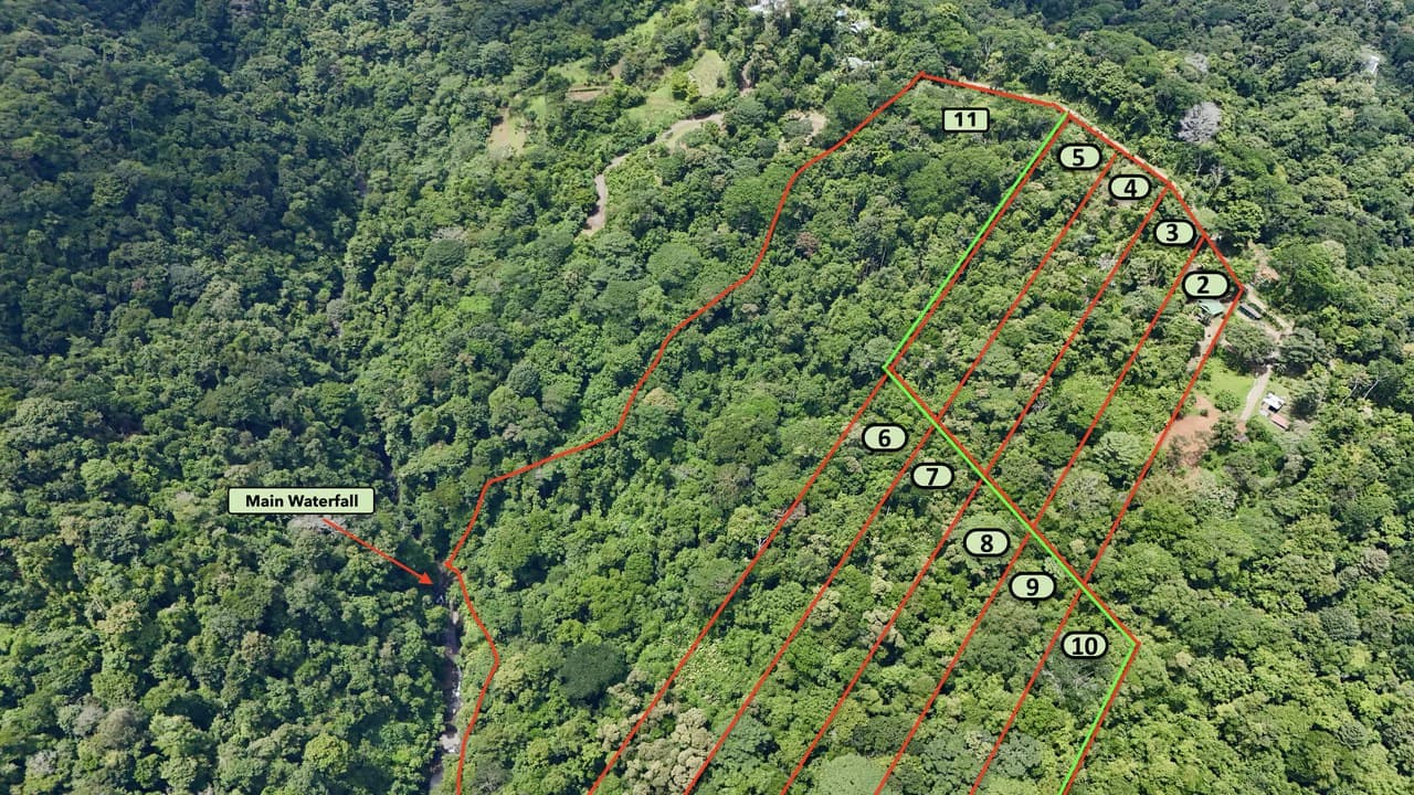 La Unión Road Development – Buildable Lots with River Access in Uvita - photo 1