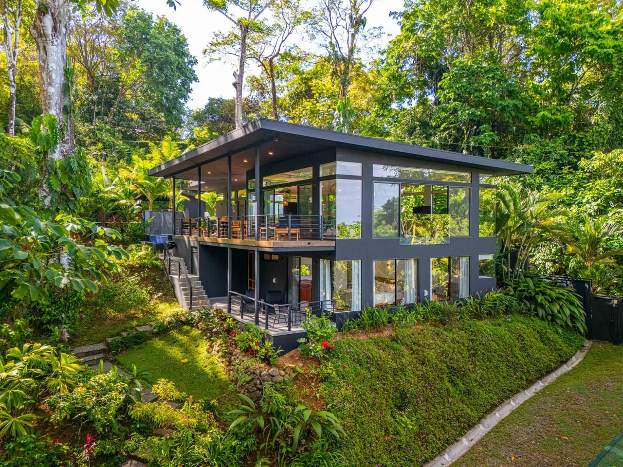 Escaleras Modern Elegance with Ocean Window Views and Jungle Tranquility, Dominical Costa Rica - photo 5