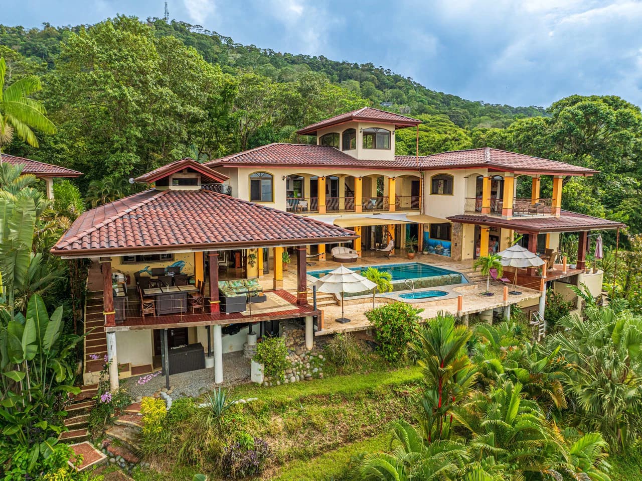 SKYFALL, The Estate, Exclusively Offered, Dominical Coastline Views: Mountain House For Sale in Escaleras - photo 2