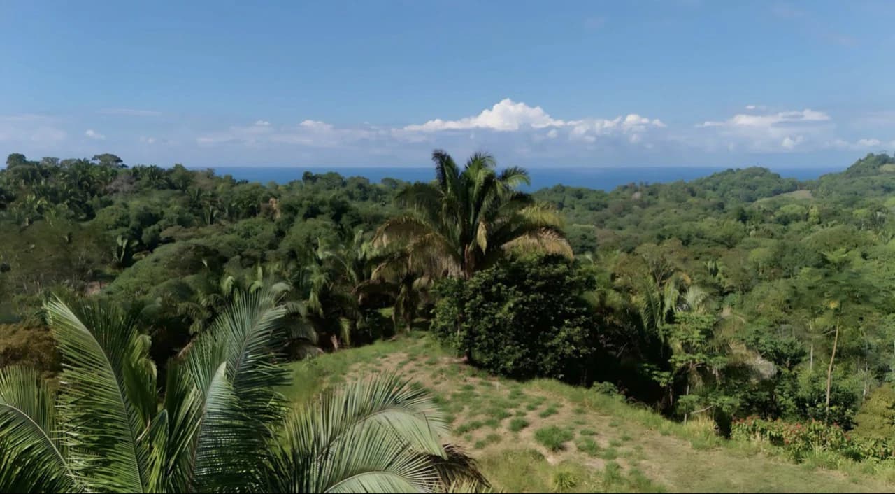 Exclusive Hermosa 1.2 Acre Lot with Panoramic Mountains and Ocean View.