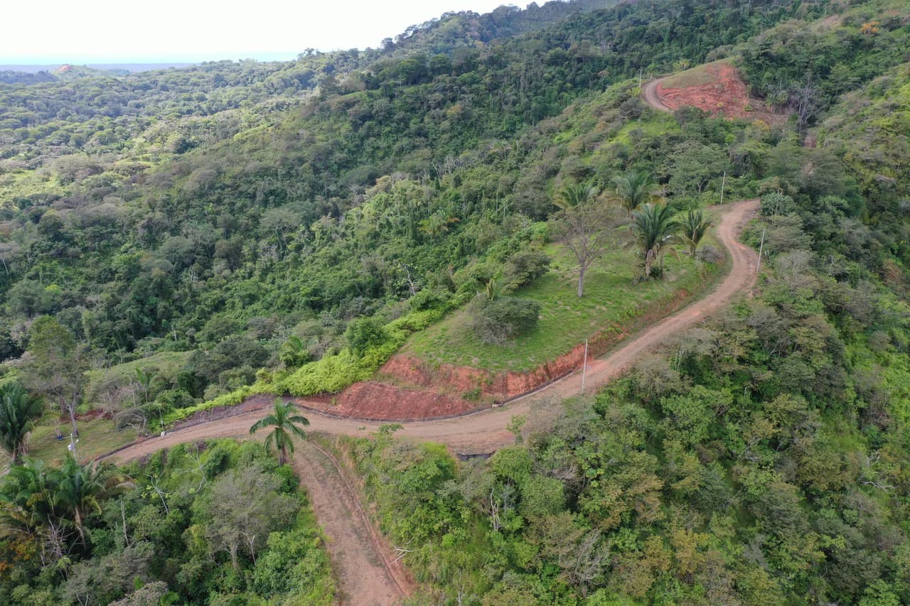 Sunset Ocean View Land with Cano Island Views: Home Construction Site For Sale in Ojochal - photo 3