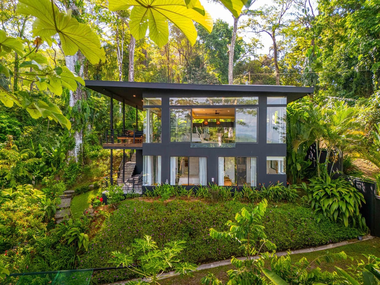 Escaleras Modern Elegance with Ocean Window Views and Jungle Tranquility, Dominical Costa Rica - photo 6