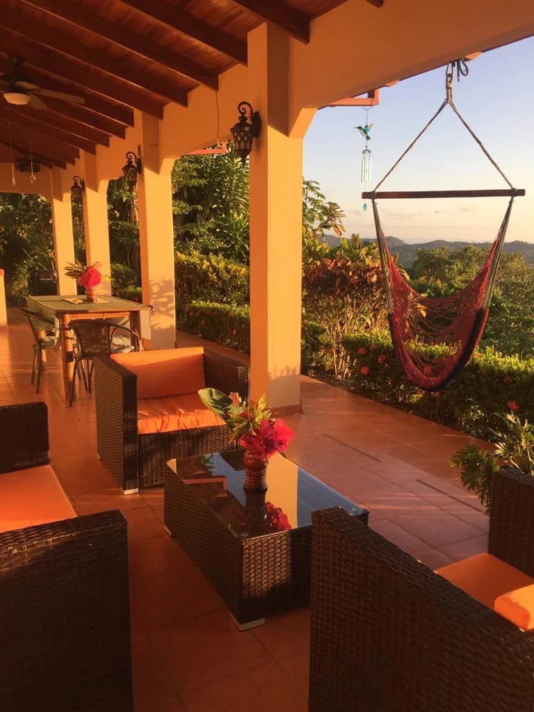 Casa Puesta Del Sol, Front Ridge Ocean View Home in Ojochal: Mountain House For Sale in Ojochal - photo 4