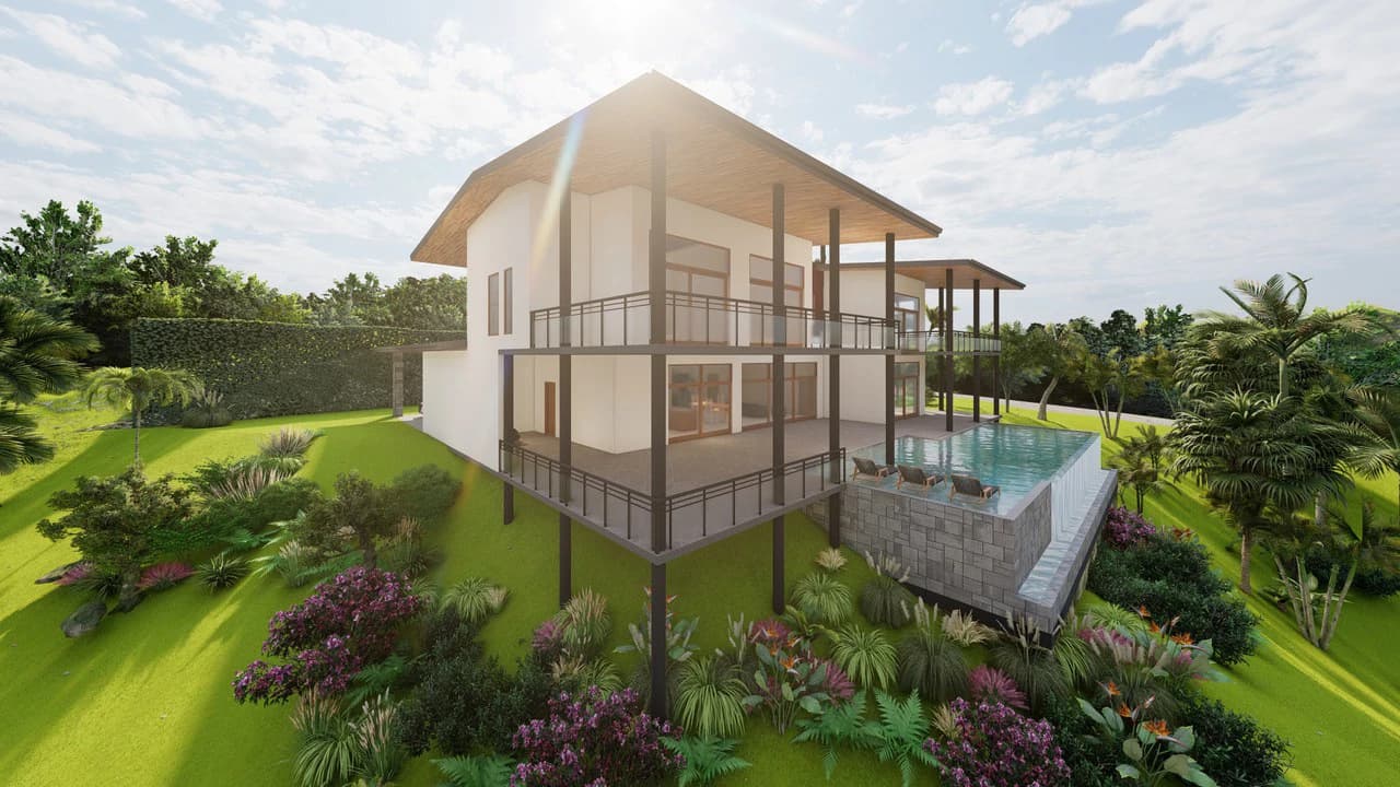 Casa Bryan: Ocean View luxury pre-construction home for Sale in Playa Potrero - photo 2