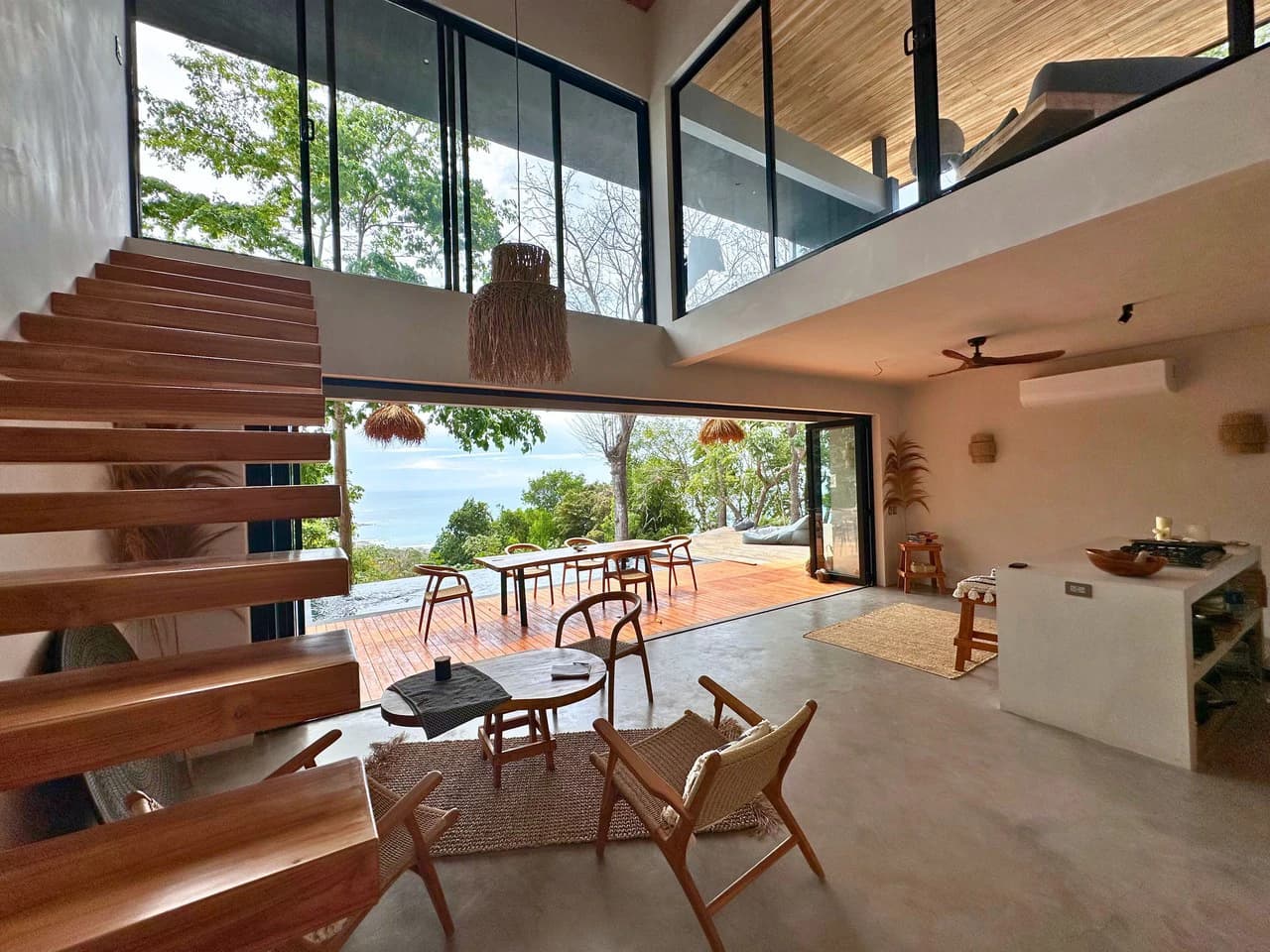 Private Hilltop Villa with Breathtaking Ocean Views in Santa Teresa: Modern Ocean View Villa with Guest house Bali-Inspired Design | Santa Teresa | $1.98M - photo 7