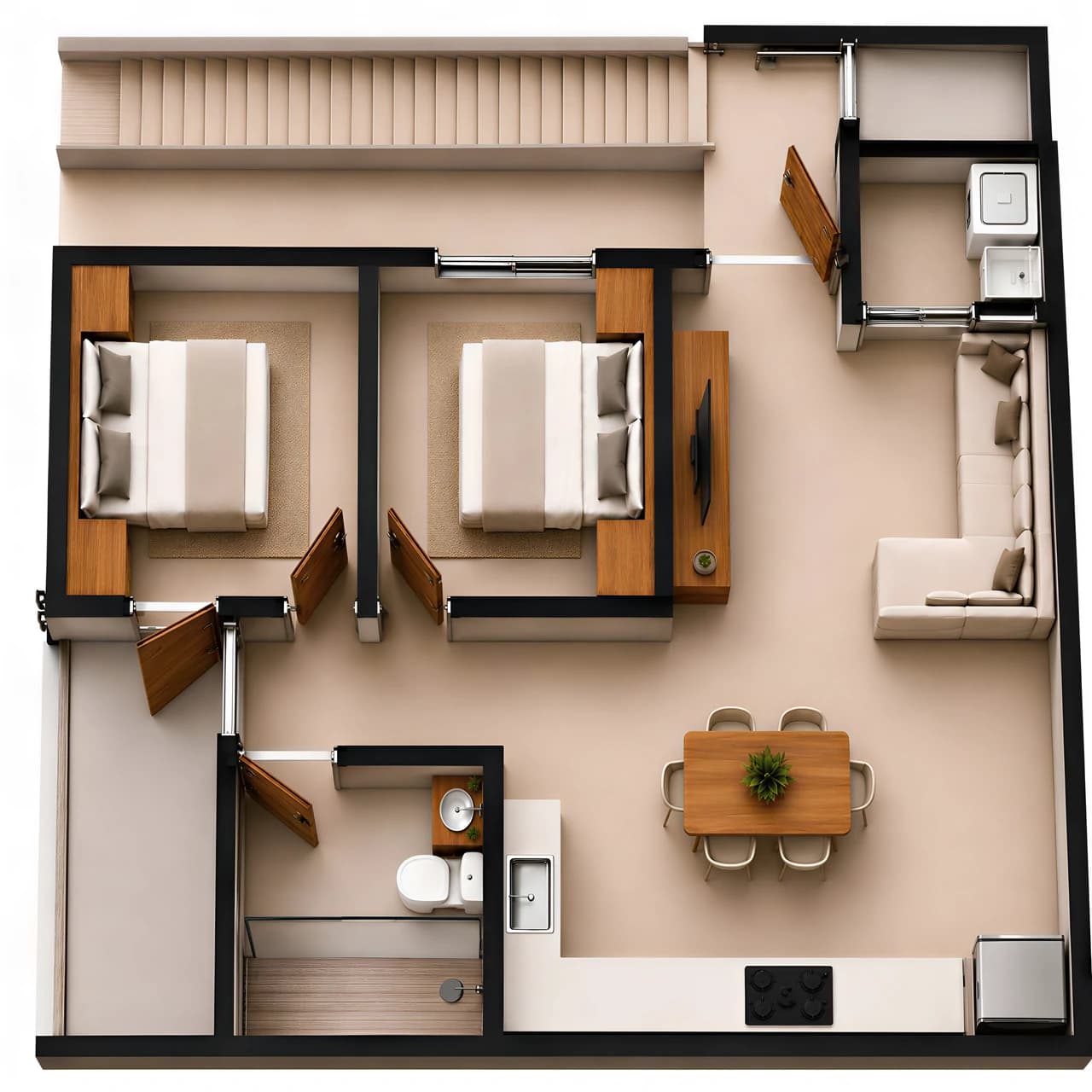 912 Flats: 6-Unit Boutique Building Near Playas del Coco, Guanacaste, Costa Rica - photo 13