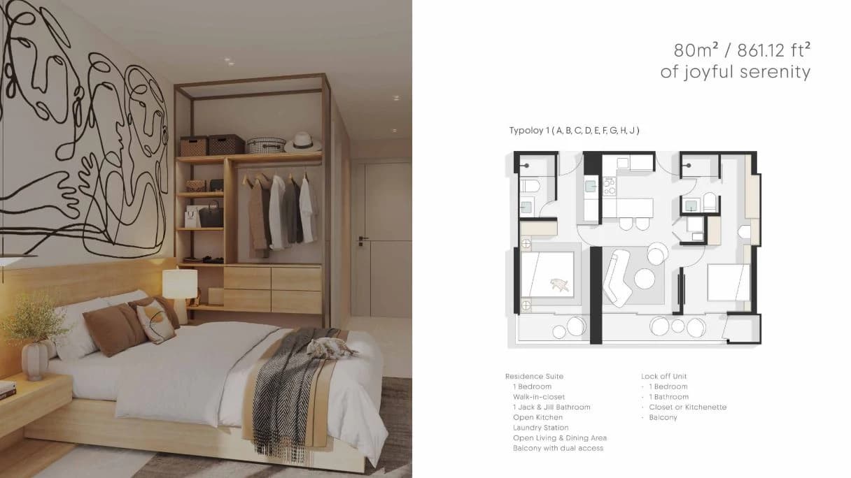 FEEL ALIVE IN PANAMA’S ART DISTRICT | HIGH-FLOOR 2-BEDROOM LOCK-OFF ACROSS FROM MULTIPLAZA FOR $331,444 - photo 3
