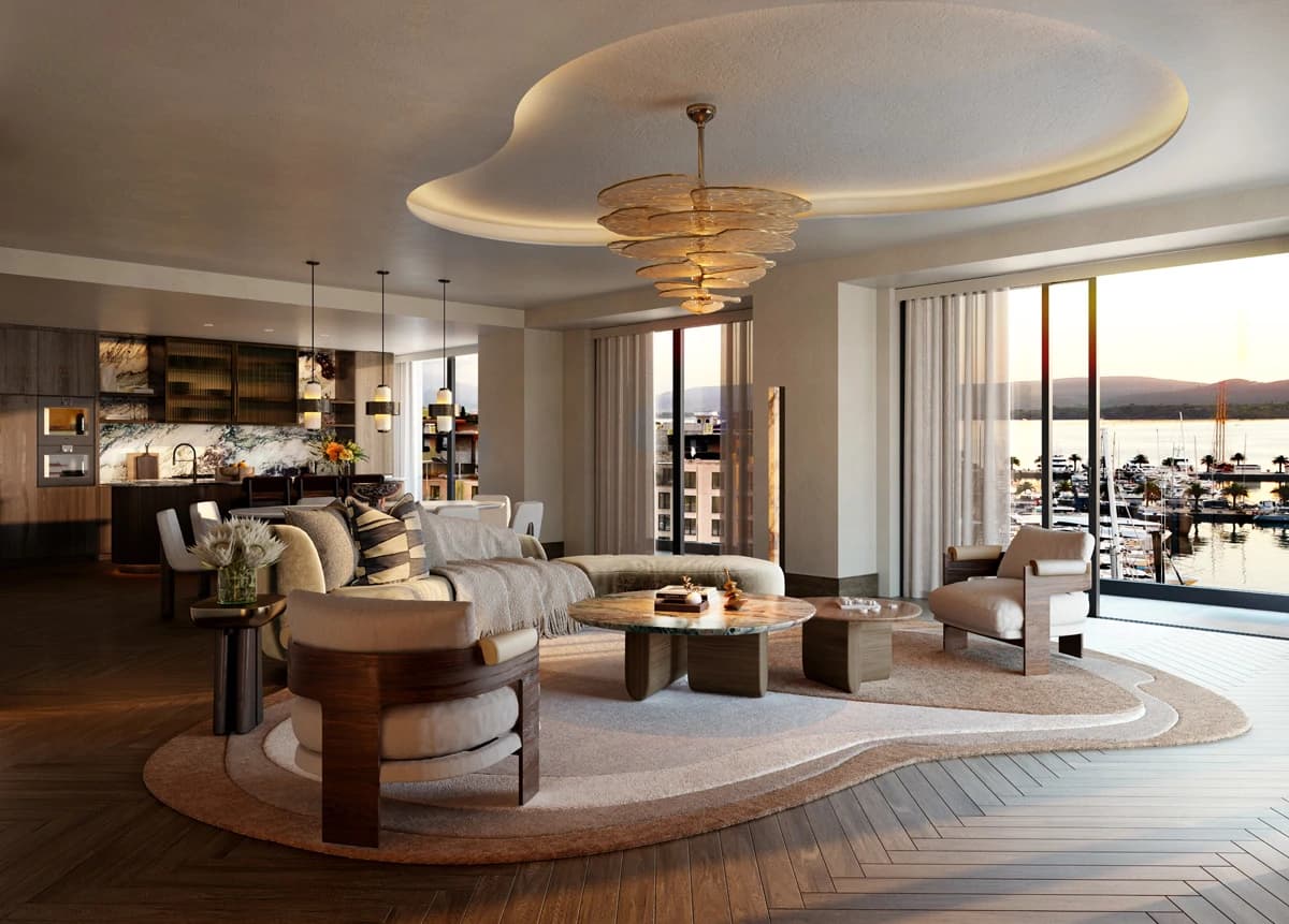 Studio-3 bed luxury marina residences for sale | Aurora, Porto Montenegro - photo 2