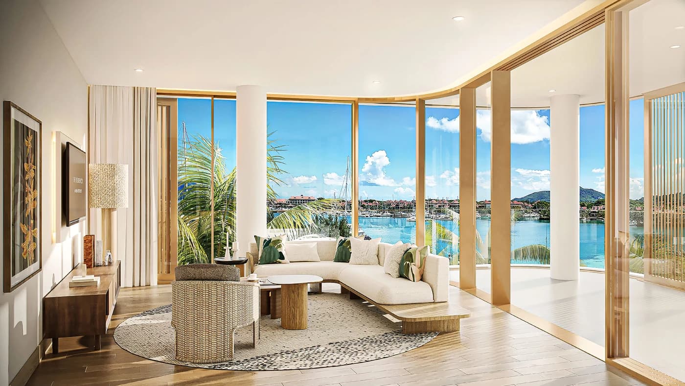 1 to 3 bed Melia branded waterfront apartments in Mahe, Seychelles - photo 7