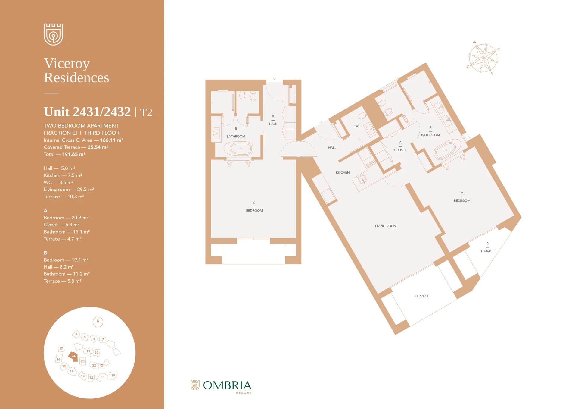 Viceroy Residences at Ombria Resort - luxury branded apartments for sale Algarve - photo 41