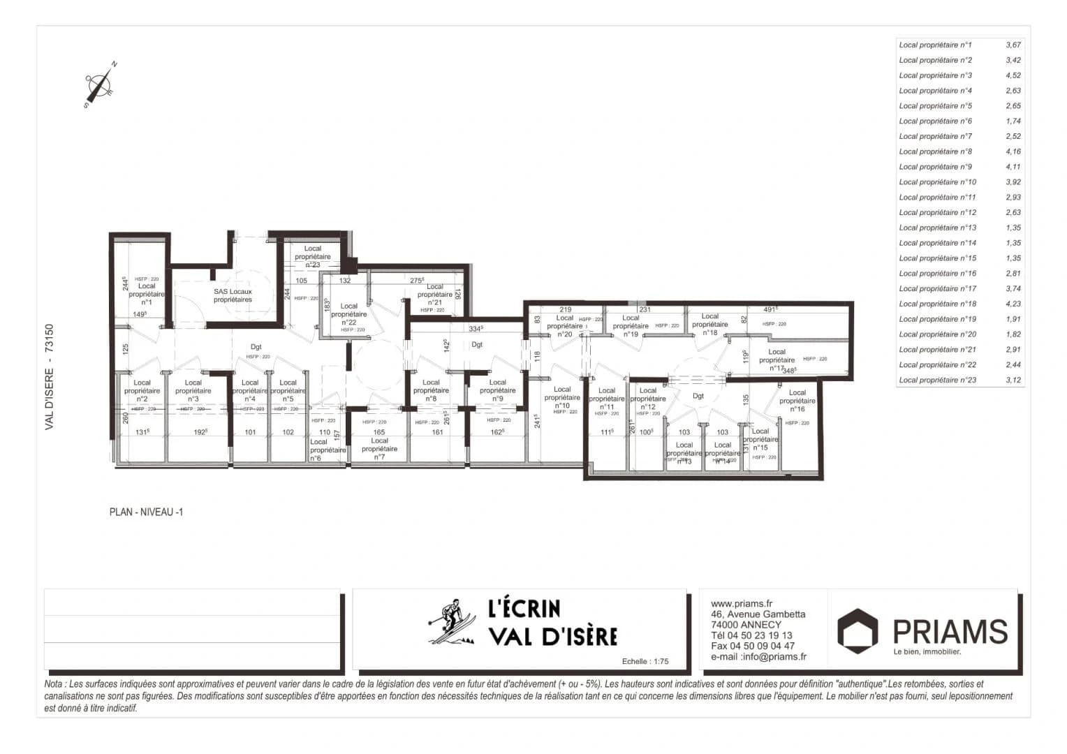 A 3-bed duplex for sale in Val d’Isere ski resort, France - photo 18