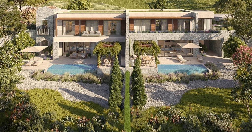 Golf and Seaview, villas and apartments for sale at Lustica Bay, Montenegro - photo 5