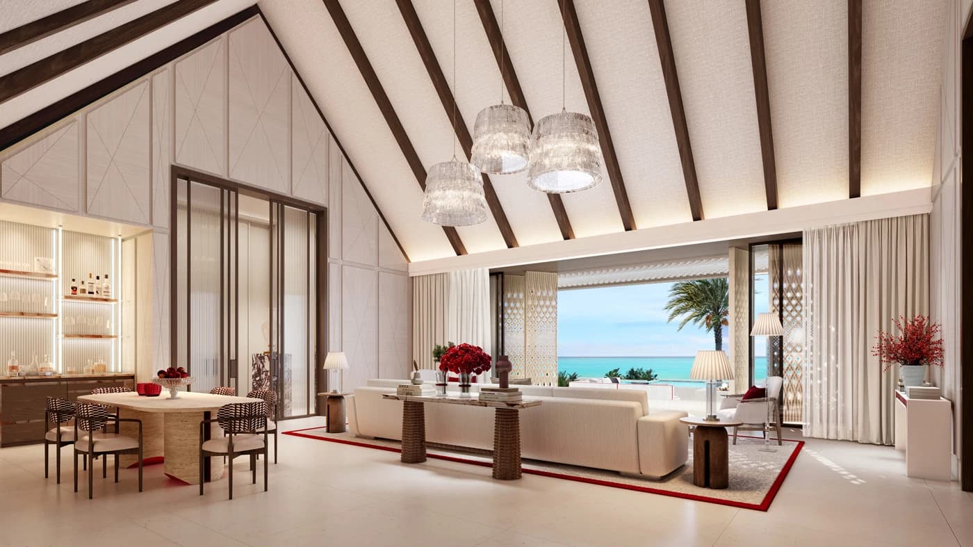 2 bed Baccarat Maldives beach and lagoon branded residences for sale - photo 3