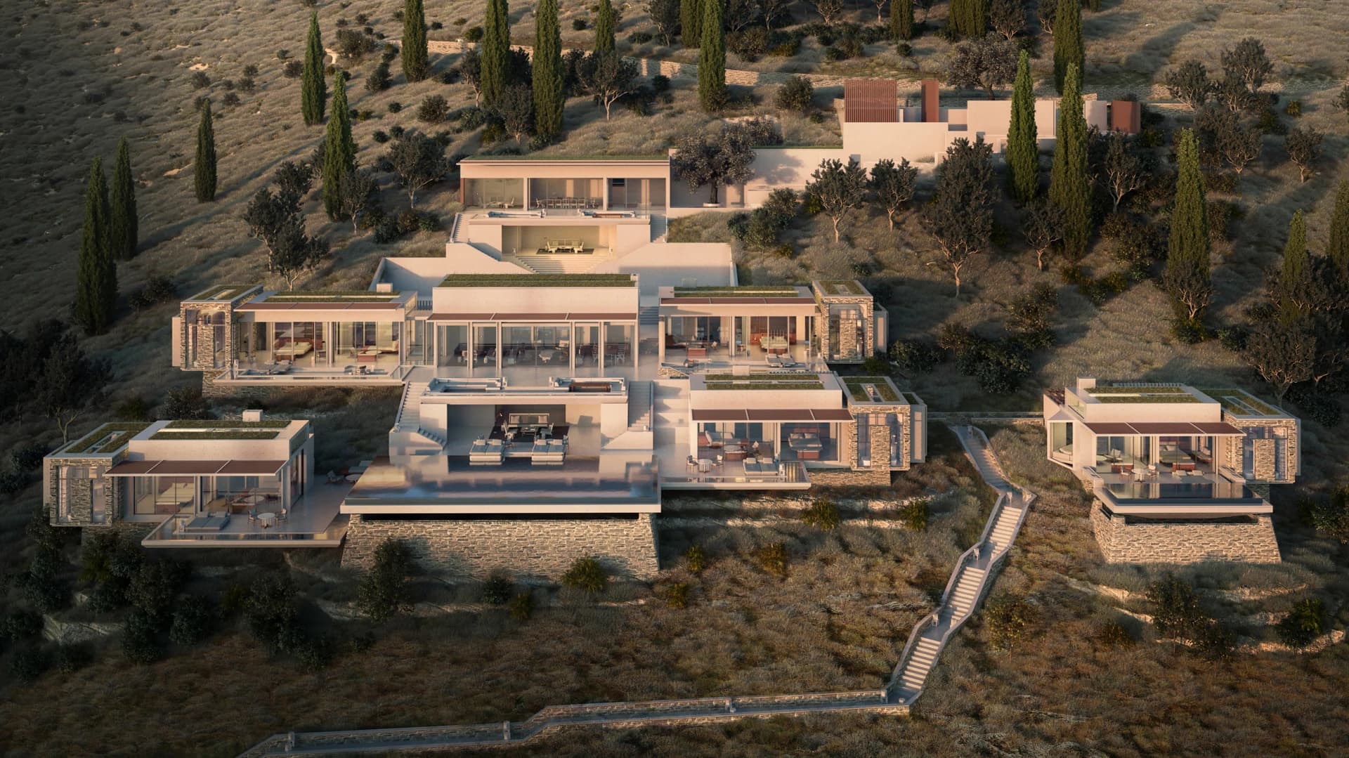 2 to 6 bed bespoke branded private homes for sale at the One&Only Kea Island - photo 3