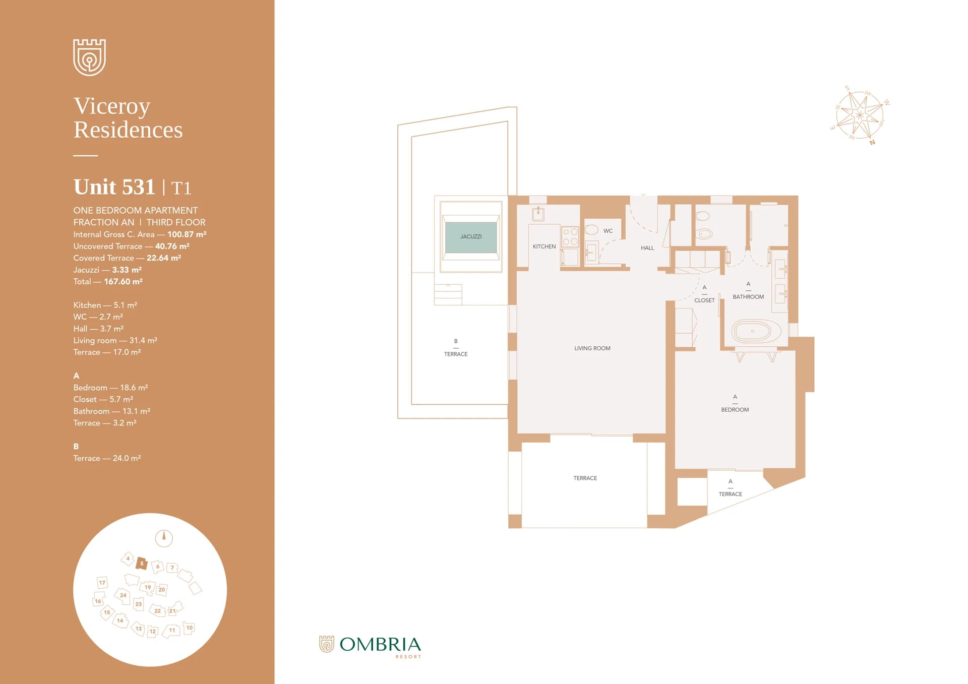 Viceroy Residences at Ombria Resort - luxury branded apartments for sale Algarve - photo 33
