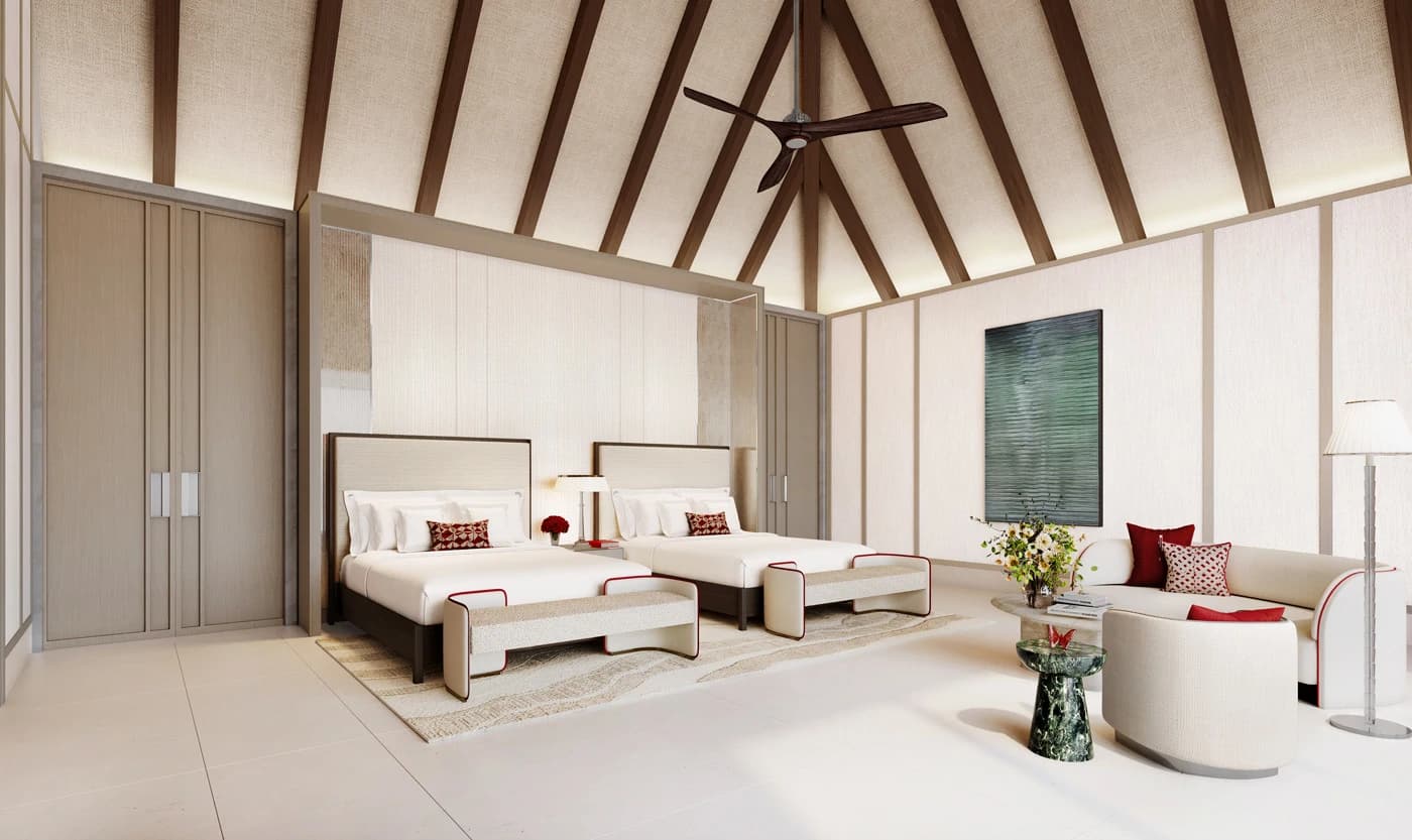 4 bed Baccarat Maldives beach branded residences for sale - photo 5