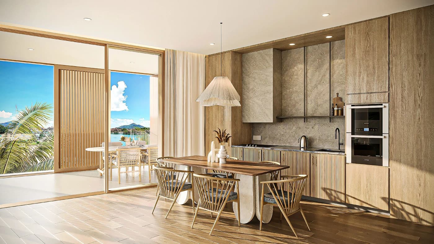 1 to 3 bed Melia branded waterfront apartments in Mahe, Seychelles - photo 18