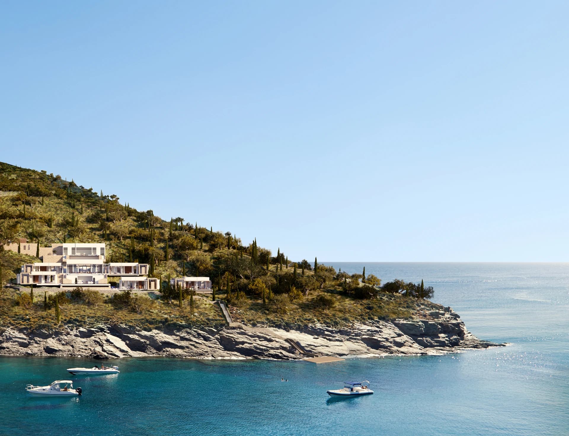 2 to 6 bed bespoke branded private homes for sale at the One&Only Kea Island - photo 22