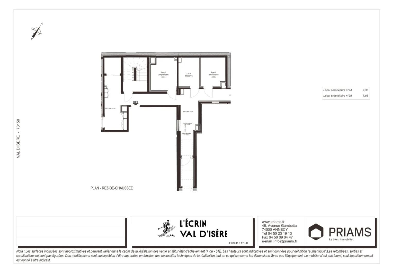 A 3-bed duplex for sale in Val d’Isere ski resort, France - photo 19